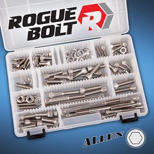 Amc Jeep V8 Stainless Steel Engine Allen Bolt Kit Set 290 304 343 360 390 401