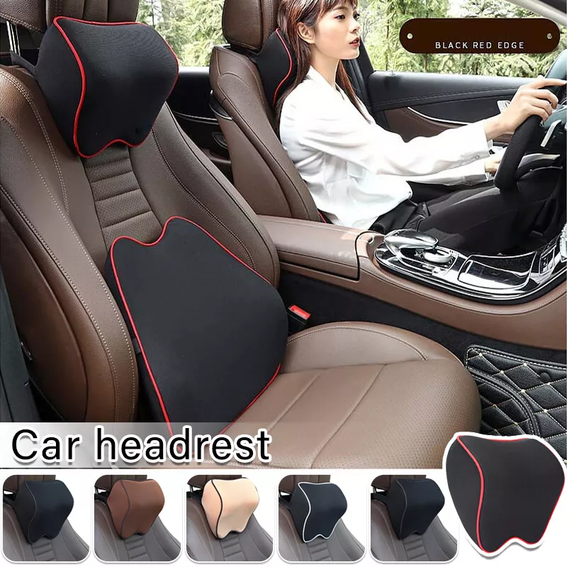 1pcs Car Seat Headrest Memory Foam Pillow Auto Neck Rest Support Cushion  Pad