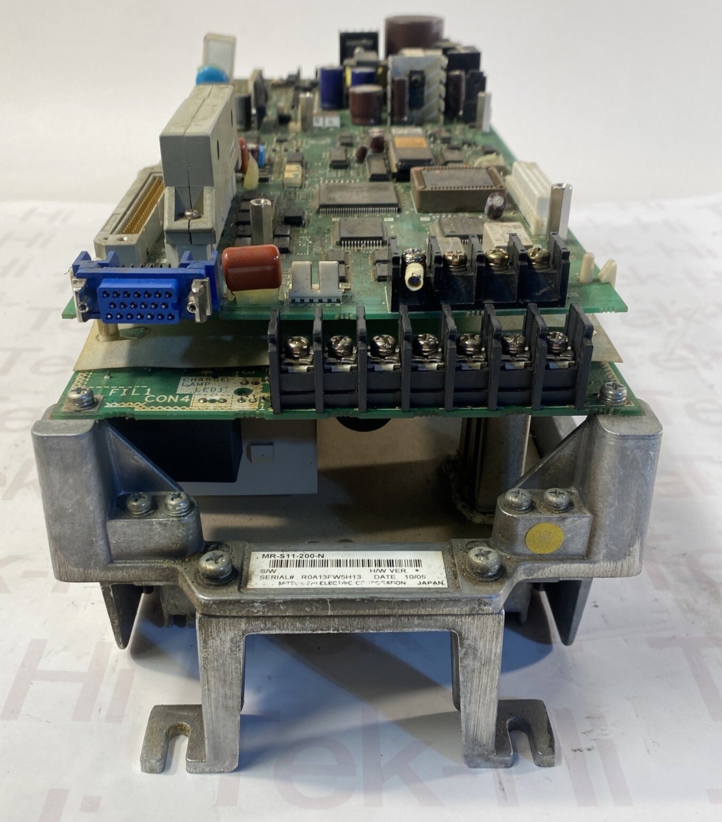 中古 Mitsubishi Servo Drive MR-S11-200-N Mitsubishi MR-S11-200-N Servo Drive Overnight Shipping Available