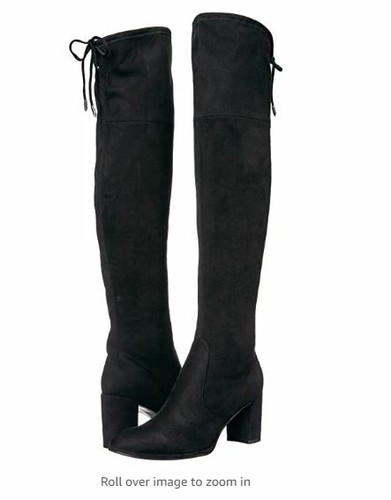 Marc Fisher Lencon Black Over the Knee 