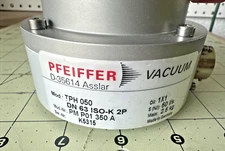Pfeiffer TMH-050 Turbo Vacuum Pump W/ Cover Plates As Shown *Works*