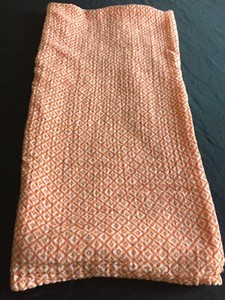burnt orange swaddle