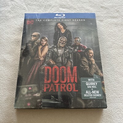 NEW Doom Patrol: The Complete First Season (Blu-ray, 2019) DC, Brendan Fraser