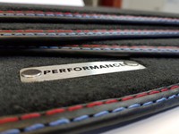 Performance FußMatten FüR BMW 3Er E36 HöChste QualitäT Velours Metall Logo