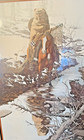BEV DOOLITTLE "SPIRIT OF THE GRIZZLY" SIGNED 695/1500, FRAMED & MATTED — photo 2