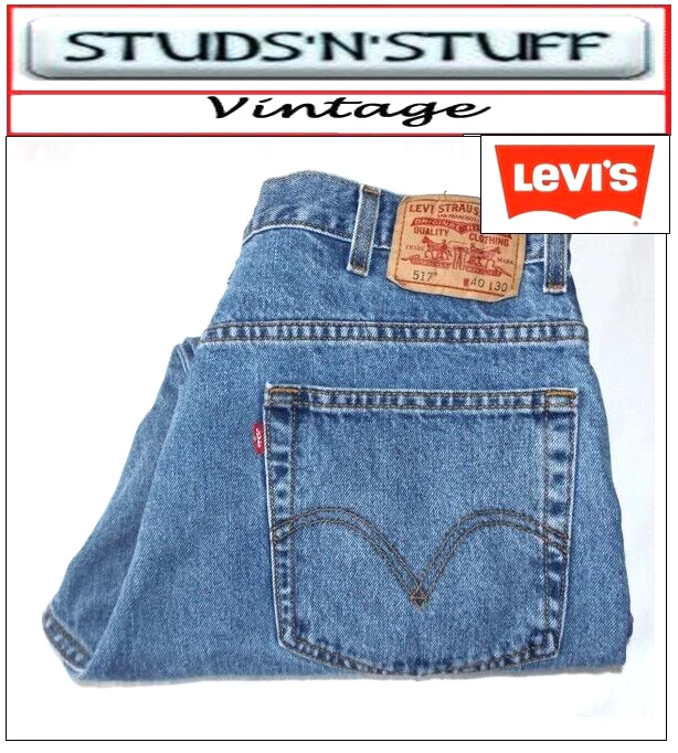 VINTAGE LEVIS 517 S BOOTCUT FIT JEANS W40