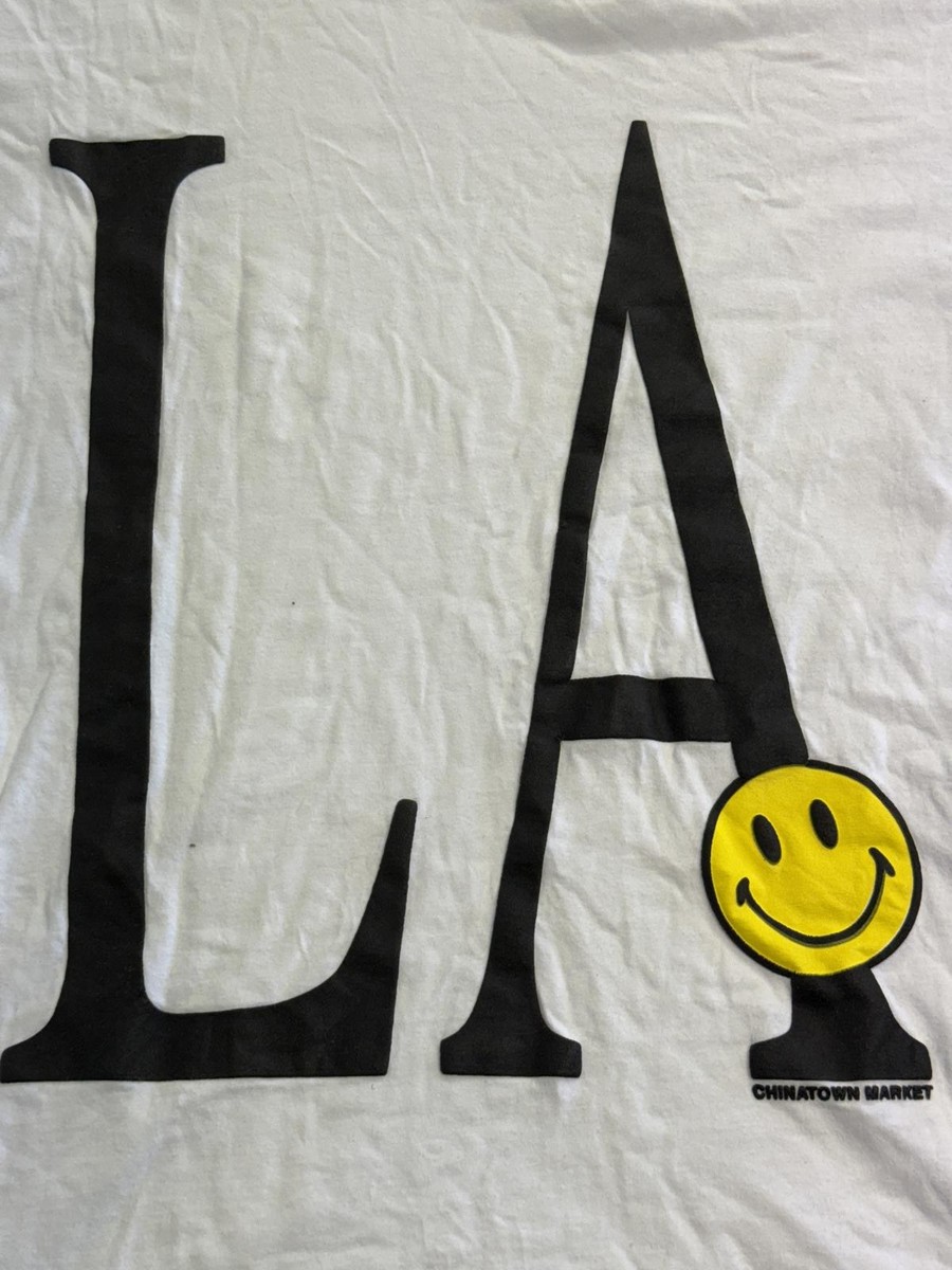 Chinatown Market LA T-shirt Smiley Face Los Angeles L View 3