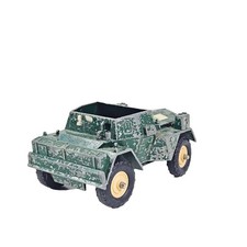 Vintage Britains Ltd Daimler Mk II WWII British Army Scout Car Military Unboxed.