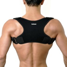 Posture Corrector for Women Men, Copper Upper Back Brace, Back Straightener S...
