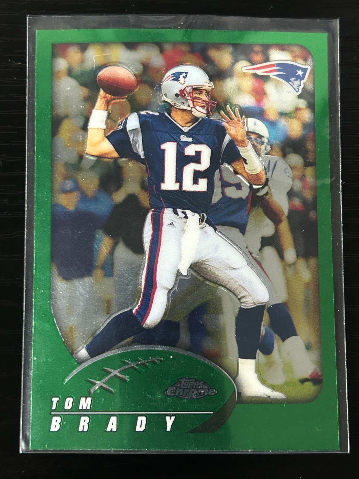 Tom Brady 2002 Topps Chrome #100 New England Patriots