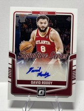 2024-25 Donruss Optic David Roddy Signature Series Auto