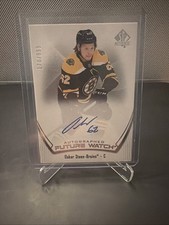 21/22 UD SP AUTHENTIC OSKAR STEEN RC ROOKIE AUTOGRAPH AUTO /999 #179