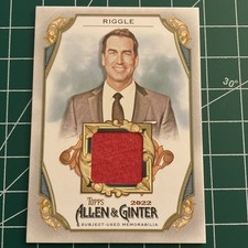 Rob Riggle Relic Subject-Used Memorabilia Card SNL Topps 