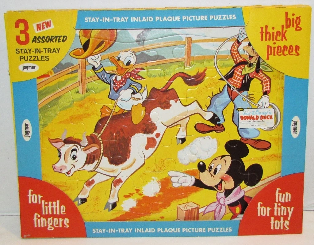 Donald Duck Puzzle In Vintage Jigsaw Puzzles for sale | eBay