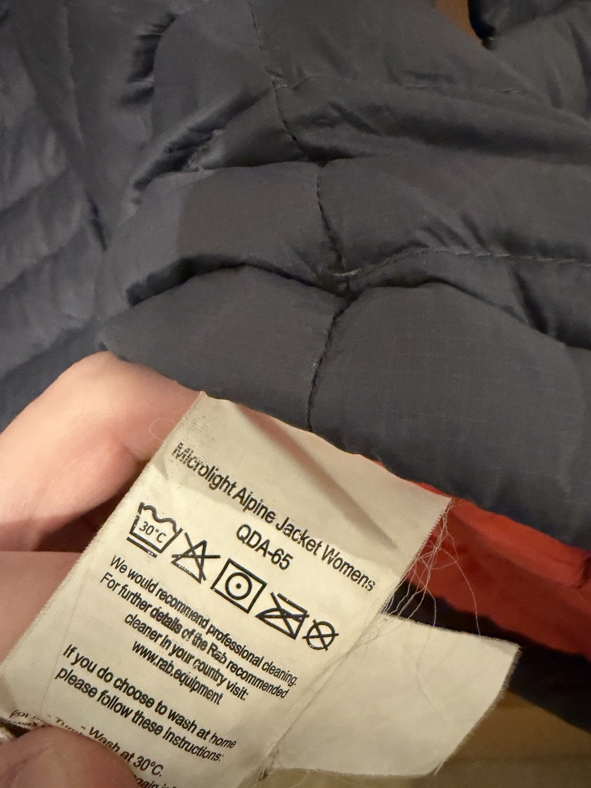 Rab Microlight Alpine Women's Down Jacket XXL Gre… - image 2