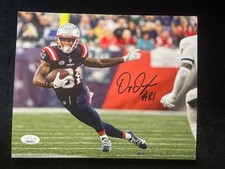 Demario POP Douglas 8x10 Autographed Photo JSA Authenticated Pose 1