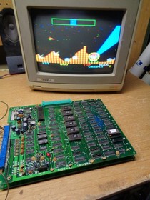 COSMIC AVENGER Video Arcade Game PCB, Tested and Working, Universal