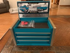 Snap-on Teal Rare 60th Anniversary Chevrolet Belair Mini Micro Tool Box Nos