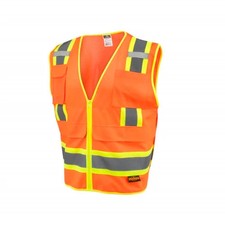 Radians SV69-2ZOM-M High Visibility/Type R Class 2 Vests Hi-Vis Orange - Size M