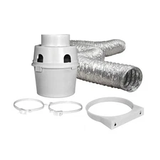 Everbilt 4 in. x 5 ft. Indoor Dryer Vent Kit with Flexible Duct
