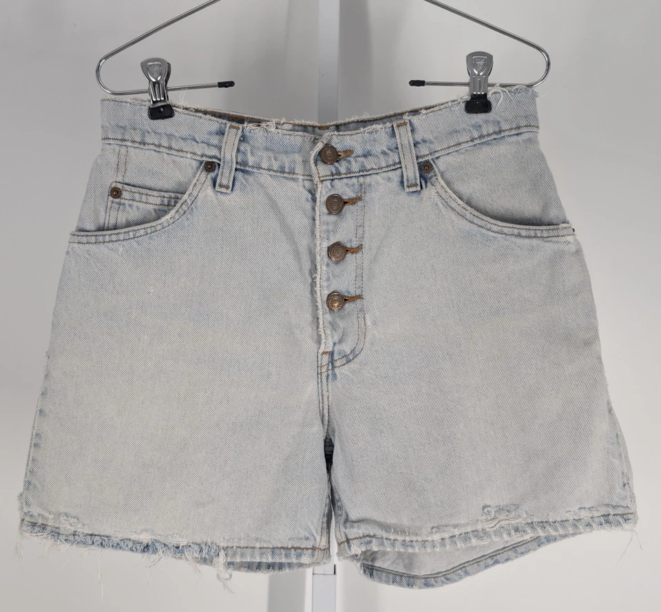 Jeans Levi's 950 Vintage Thrashed Denim Hechos en EE. UU. Talla 28" Punk Grunge Años 90 Años 80 Foto 2 de 4