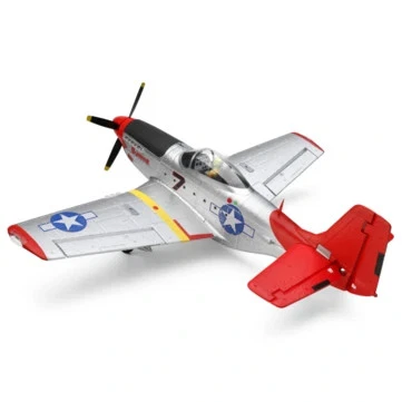XK A280 P-51 Mustang 3D/6G System 560mm Wingspan 2.4GHz 4CH EPP RC Airplane Figh - Image 4 of 4