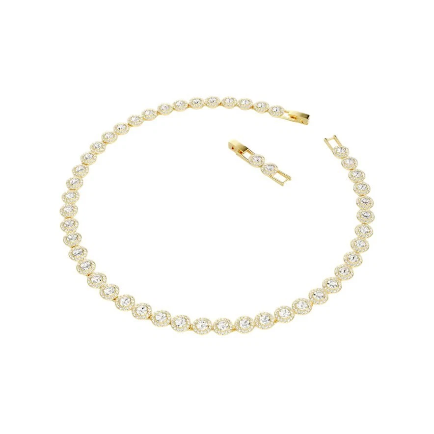 SWAROVSKI Round Cut Una Angelic Tennis Necklace 5720505, 14 7/8 - 16 1/8 inch - Image 4 of 4