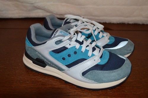 Saucony Courageous size 6.5 OG Grey Royal Suede S70796-1 Athletic Sneakers 2024