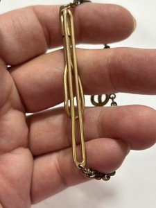 Vintage Tie Clip Gold Plated Signed Swank 4010k R.G.P.