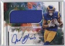 2021 Panini Origins Rookie Jumbo Jersey Auto Jacob Harris #189 Auto 2s2