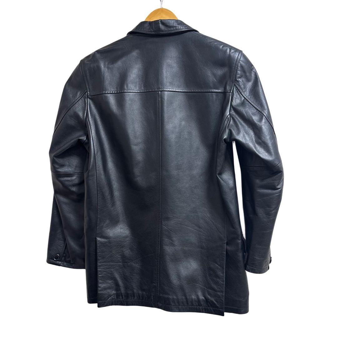 EVOLUTION Cowhide leather black jacket single bre… - image 2