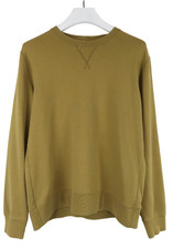 ARKET Sweatshirt Men's MEDIUM Olive Green Pullover Long Sleeve Crew Neck