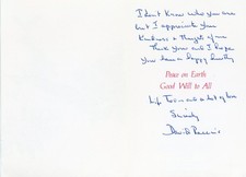 David Rollins - Signed Card