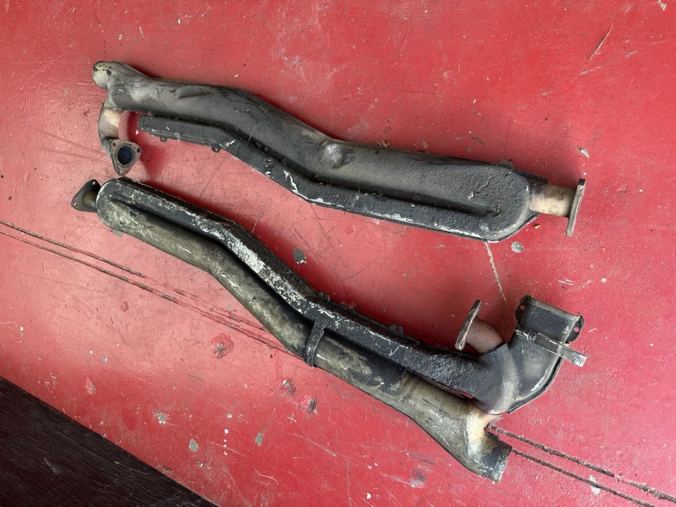 Оригинальные детали выхлопных газов б/у теплообменники Porsche 914 - Изображение 2 из 2