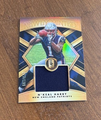 N'Keal Harry 2019 Gold Standard Newly Minted Rookie Jersey ASU Patriots /199 RC