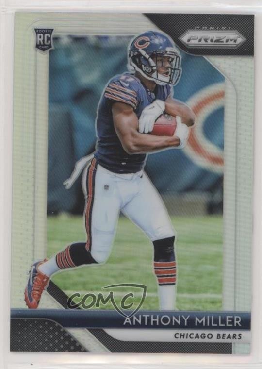 2018 Panini Prizm Rookie Silver Prizm Anthony Miller #220 Rookie RC pu2