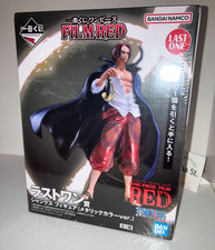 One Piece Film Red Ichiban Kuji Last One Shanks Metallic Figure Banpresto Unopen