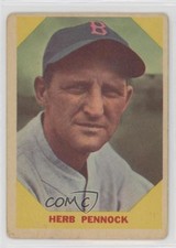 1960 Fleer Baseball Greats Herb Pennock #35 HOF 0k3a
