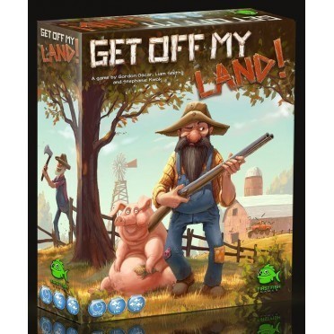 Jeu de société Get Of My Land anglais occasion pour perfectionner votre tactique entre amis