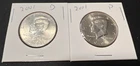 2001 P&D John F. Kennedy Half Dollar Uncirculated 2 Coin Set