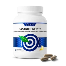 Vinsic Digestive Gut Health Energy Supplement  60 Capsule Made in US