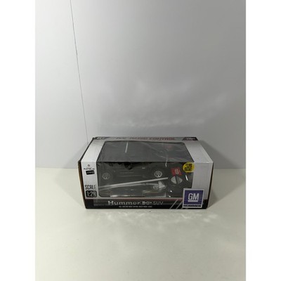 Playtek GM Hummer H2 SUV RC Radio Control 1:24 Scale Black Official  27MHz