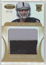 2013 Certified Freshman Fabric Mirror Gold 24/25 Tyler Wilson #338 a3q