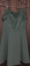 City Studio Off Shoulder Dress Homecoming Green Size 13/14