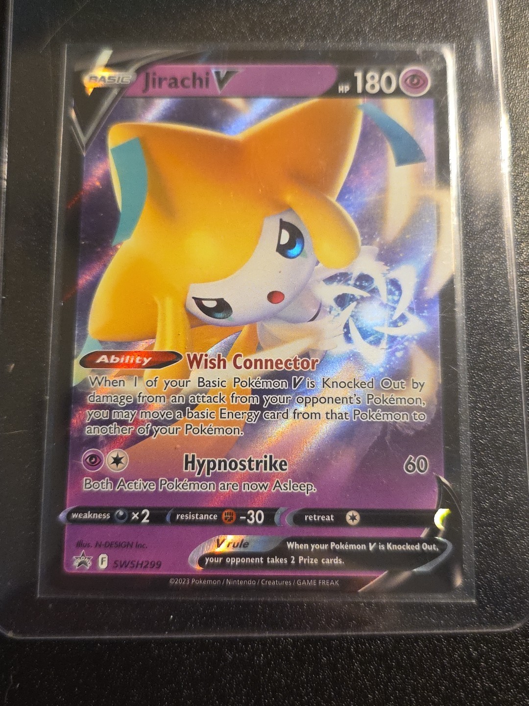 Jirachi v SWSH299 SWSH: Sword & Shield Promo Cards Holo NM/M