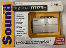 Creative Labs Sound Blaster MP3 External USB Sound System SB0270 New Open Box