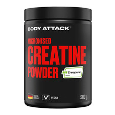 Body Attack Micronised Creatine Powder Creapure 500g Dose (EUR 59,56/kg)