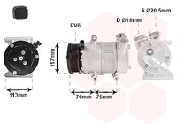 VAN Wezel Kompressor, Klimaanlage U.A. FüR Ford, Land Rover