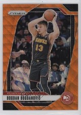 2024-25 Panini Prizm Orange Wave Prizm 45/60 Bogdan Bogdanovic #105 1o2