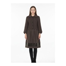 ETRO Mantel Damen Gr 40 Baumwolle Braun Elegant Classic Luxury Rare SEHR GUT